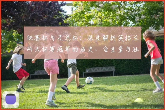 联赛杯与足总杯：深度解析英格兰两大杯赛冠军的历史、含金量与独特地位